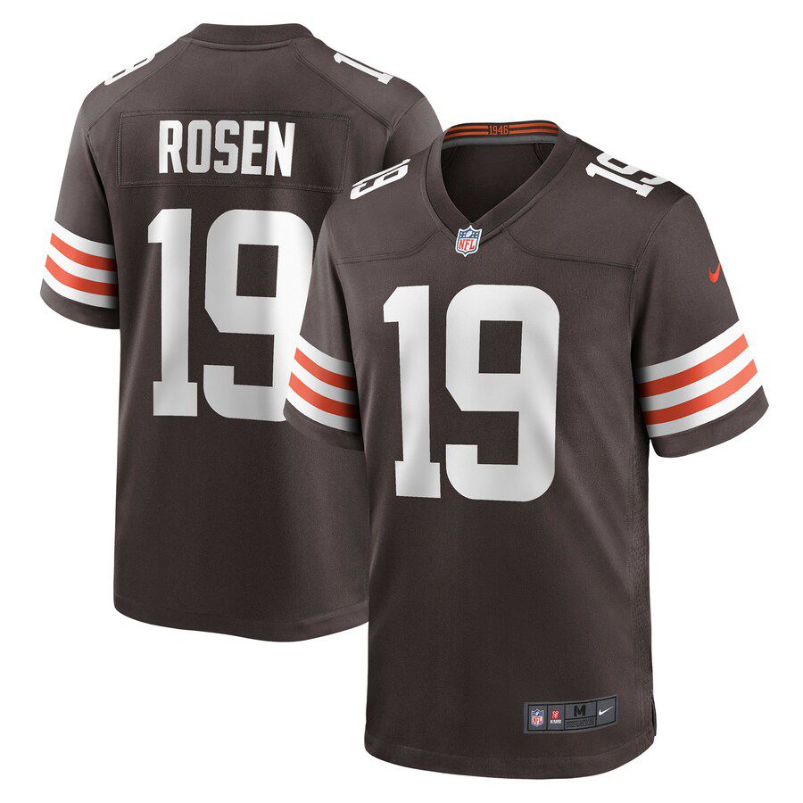 Men Cleveland Browns #19 Josh Rosen Nike Brown Game Player NFL Jersey->cleveland browns->NFL Jersey